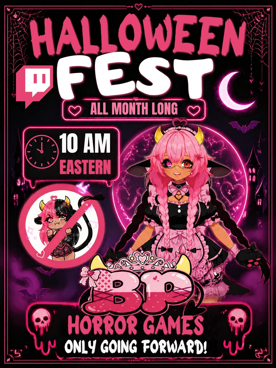 Banned_Princess's tweet photo. Come and join me on Twitch For more spooky games! 

Banned_Princess - Twitch
https://t.co/YuyeTGduHD https://t.co/VM4PZPs6R6