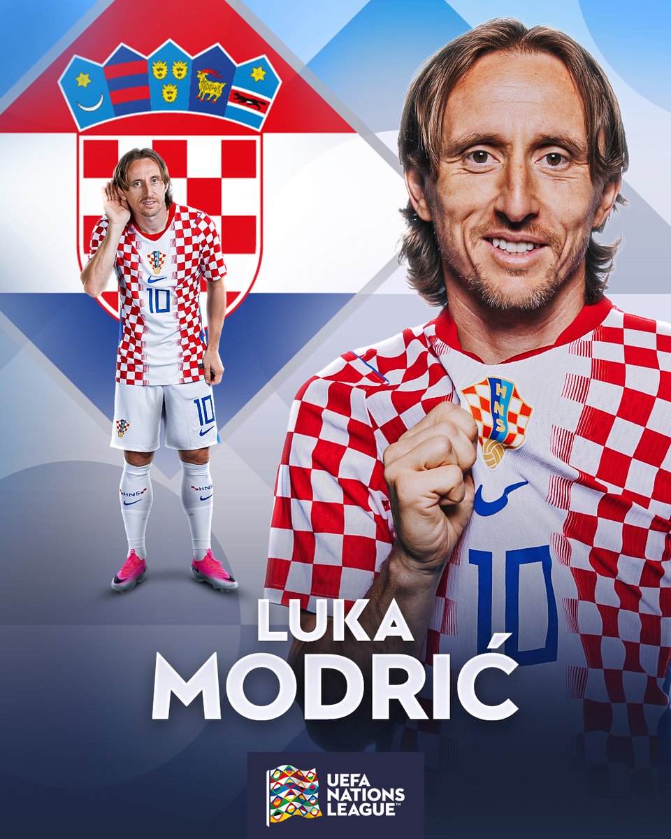 UEFAEURO's tweet photo. In the heart of midfield 🇭🇷

#NationsLeague https://t.co/C88di0lrVh