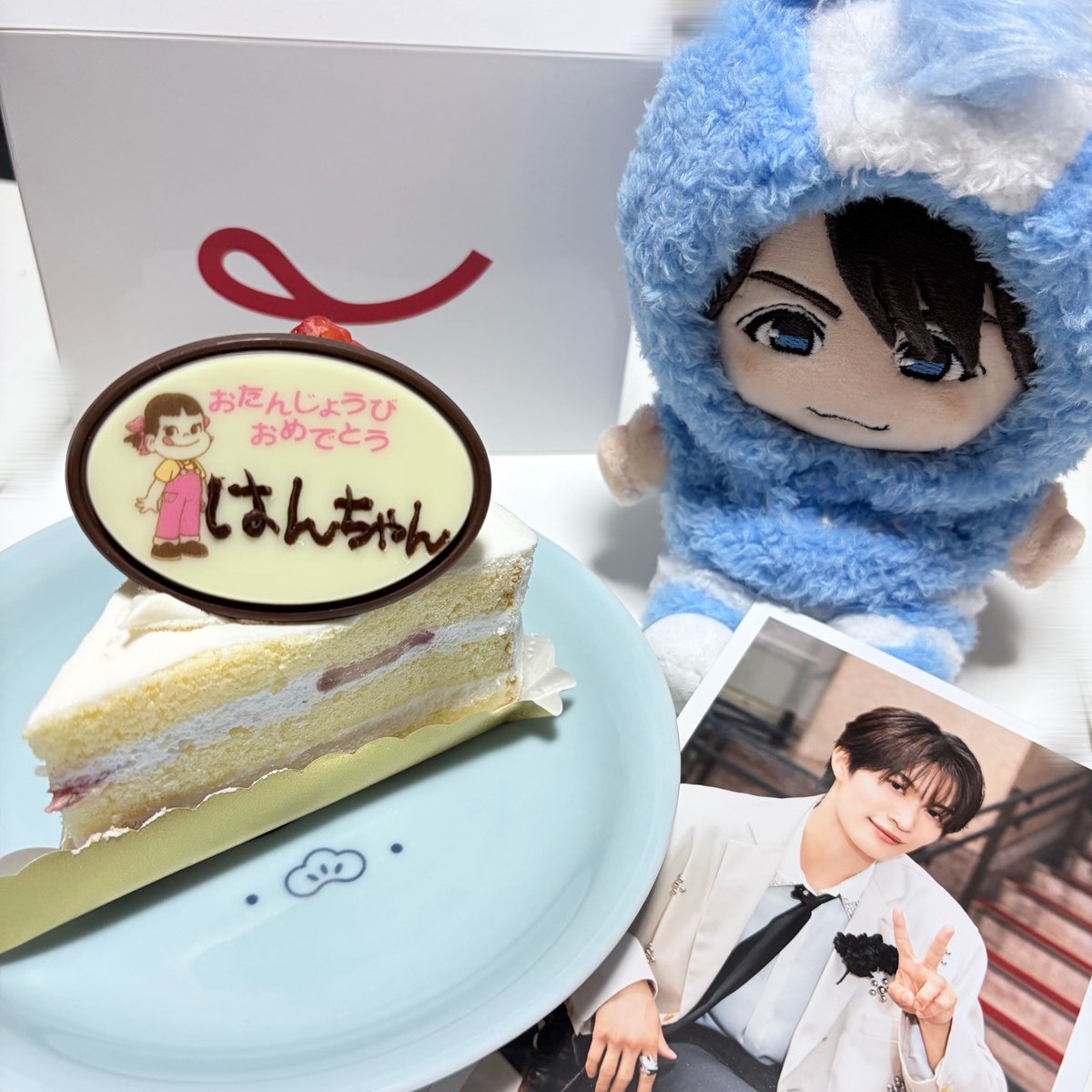 _nsyu10's tweet photo. ACEesのラジオからはじまり、えいTubeもあり、不二家さんに入店したらACEesたちの お誕生日おめでとう〜！🎉 を聞けてはっぴーすぎる1日だった（ i ω i ）💖✨
#不二家 #SmileSwitch #ACEes https://t.co/HkbiP9eYun