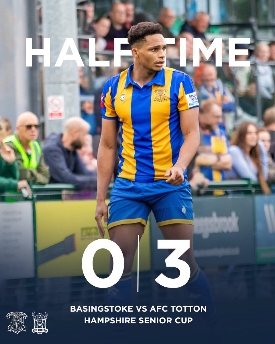 Basingstoke_FC's tweet photo. Half-time.
#BeBasingstoke | #BASTOT https://t.co/IPbaWp16aW
