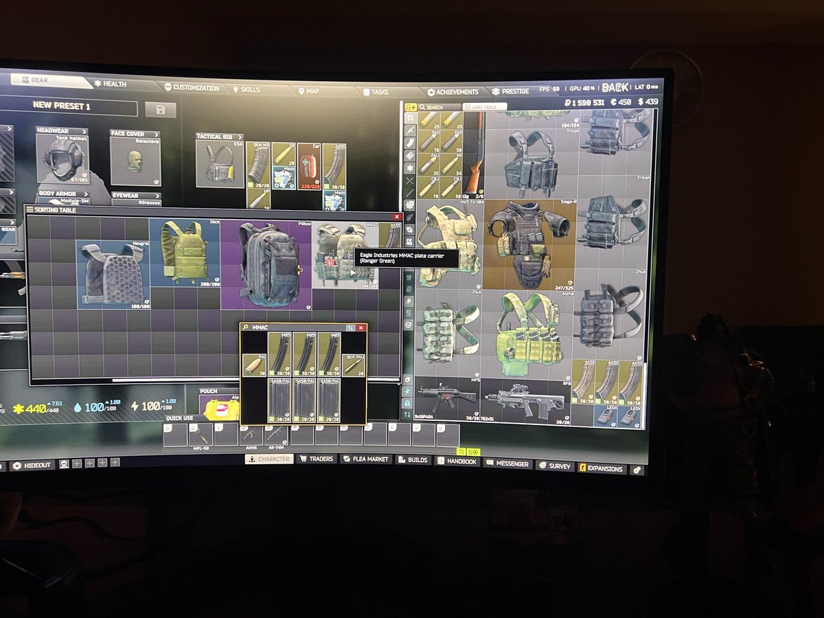 GaryKapu's tweet photo. @tarkov Day 6 of not being able to use my stash! Once again BSG developers can’t help at all with the stash bug. 6 days of not being able to play Tarkov because if I move I LOSE STUFF FROM MY STASH. Putting a ticket is useless, they take 6 days ask the same stupid repetitive questions. https://t.co/yZVtxjtWCb