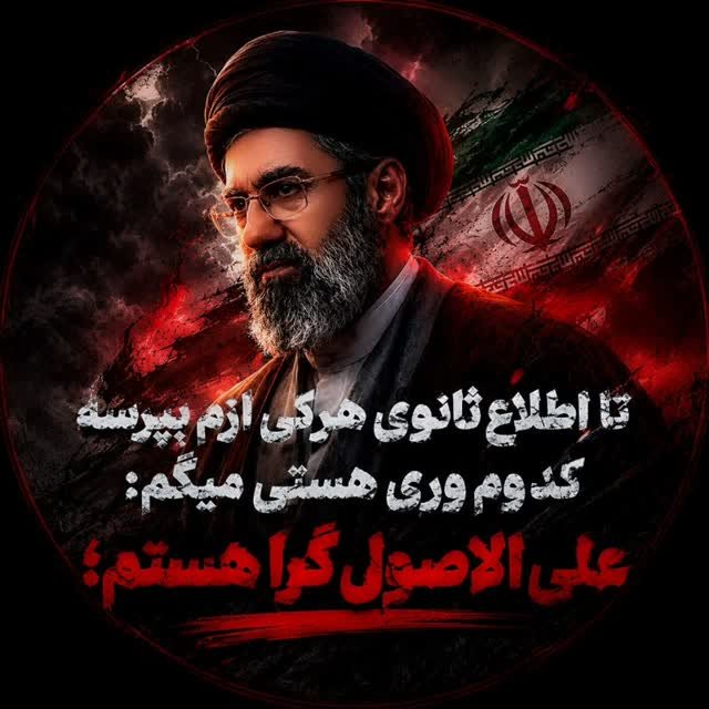 KamandMs6562's tweet photo. با افتخار، علی الاصول‌گرا هستم.

 🫡🫡🫡 https://t.co/LPSGsM1YFo