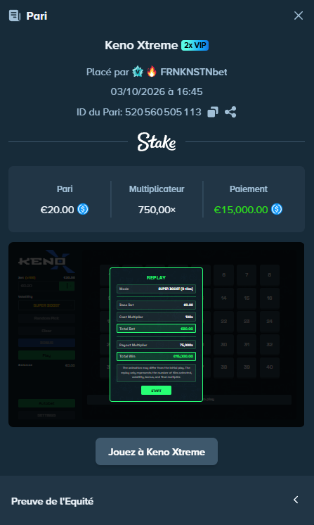 TheGamblingDesk's tweet photo. J’avais prévenu @StakeEddie : je revenais de vacances, et pas pour rigoler. 😈
💰 15 000 € sur KenoXTreme by @degen_lab !

Pour fêter le retour :
 GIVEAWAY — 3 × 50 $ SUR STAKE

✅ Follow @TheGamblingDesk
✅ Like + RT
🎁+ Bonus si inscrit via le code TGD

🎲 Tirage mercredi 7 octobre !
Bonne chance à tous 🍀

🔞 18+ | Jouez de manière responsable.