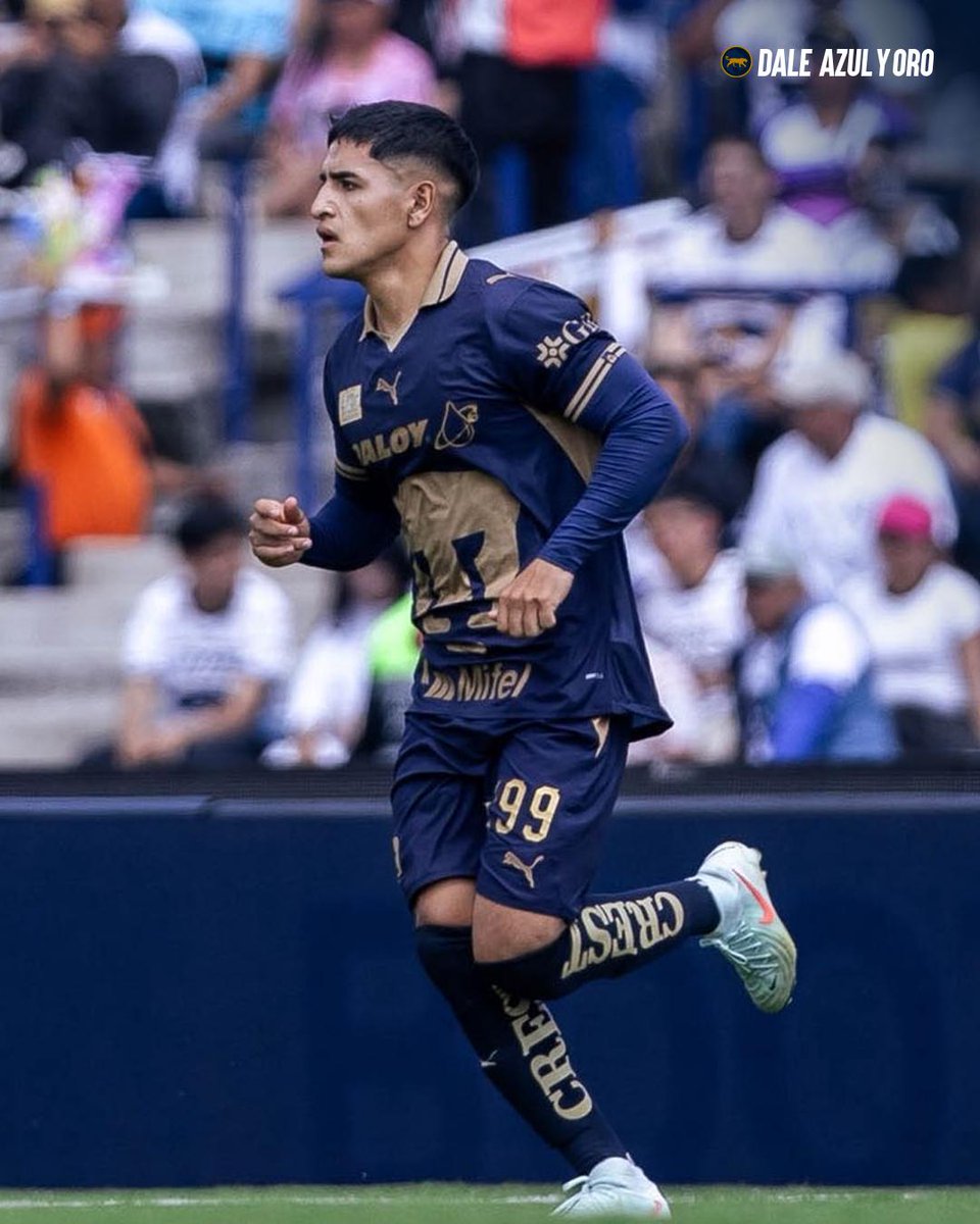 DaleAzulyOro's tweet photo. 💪🏻Kléber Carranza finalmente ha sumado sus primeros minutos con Pumas en Primera División, tiene 22 años así que está en etapa IDEAL de sumar rodaje y confianza, ¿Crees que Solari debería darle más atención a los juveniles? Los leo, amigos⤵️

#Kléber #PumasUNAM https://t.co/gkS0a9Lzfk