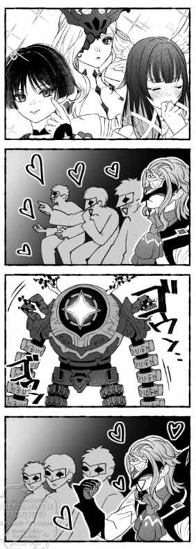 rogeonakasuita's tweet photo. 今日の絵69日目
博士の好みのタイプ
#dottore🔇ドットーレ
→次の更新明日22時 https://t.co/NNb7t4h1Dr