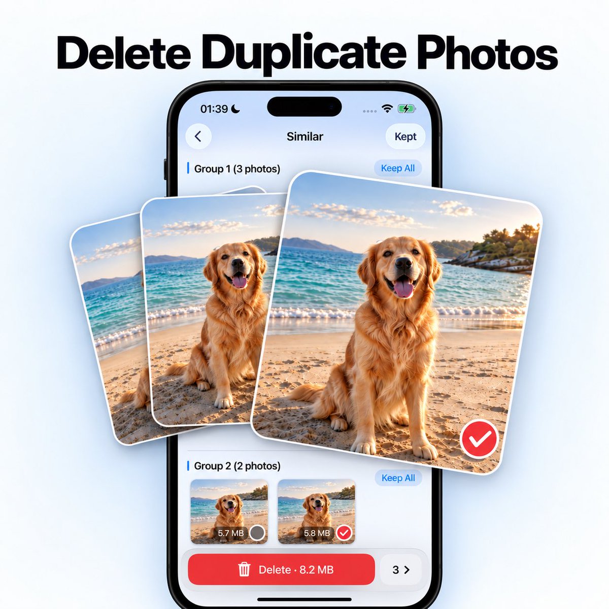 ChastenTj54's tweet photo. Too many photos, and still nothing easy to find? I built AlbumX for iPhone to help you compare similar shots, clear out screenshots, and sort the keepers into albums. You decide what stays or goes.
Free to download: https://t.co/RMqv93ZleA https://t.co/TYDej9kFE1