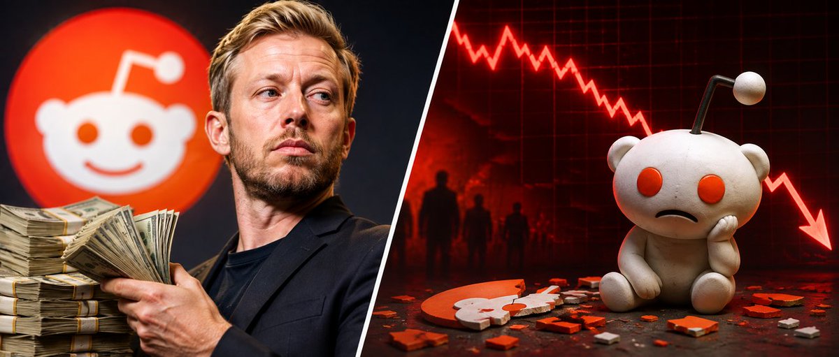 InsiderTrackX's tweet photo. Reddit's CEO has sold stock in almost every single month since May.

However, he has bought zero shares of his own company that entire time.

Here's what happened: https://t.co/dNgGL70BVy