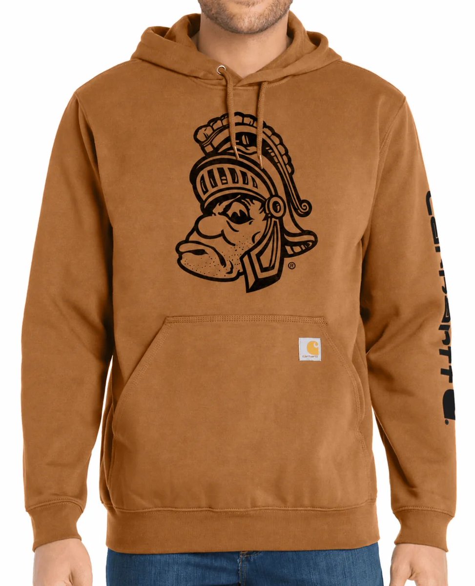 NudgePrinting's tweet photo. We’re giving away one of our new Carhartt hoodies! To enter the drawing, retweet, like, and follow. Winner will be chosen on Sunday.

Shop these and more MSU gear 👇 https://t.co/4mlj53RIjM

#michiganstate https://t.co/hDTpKMPjBo