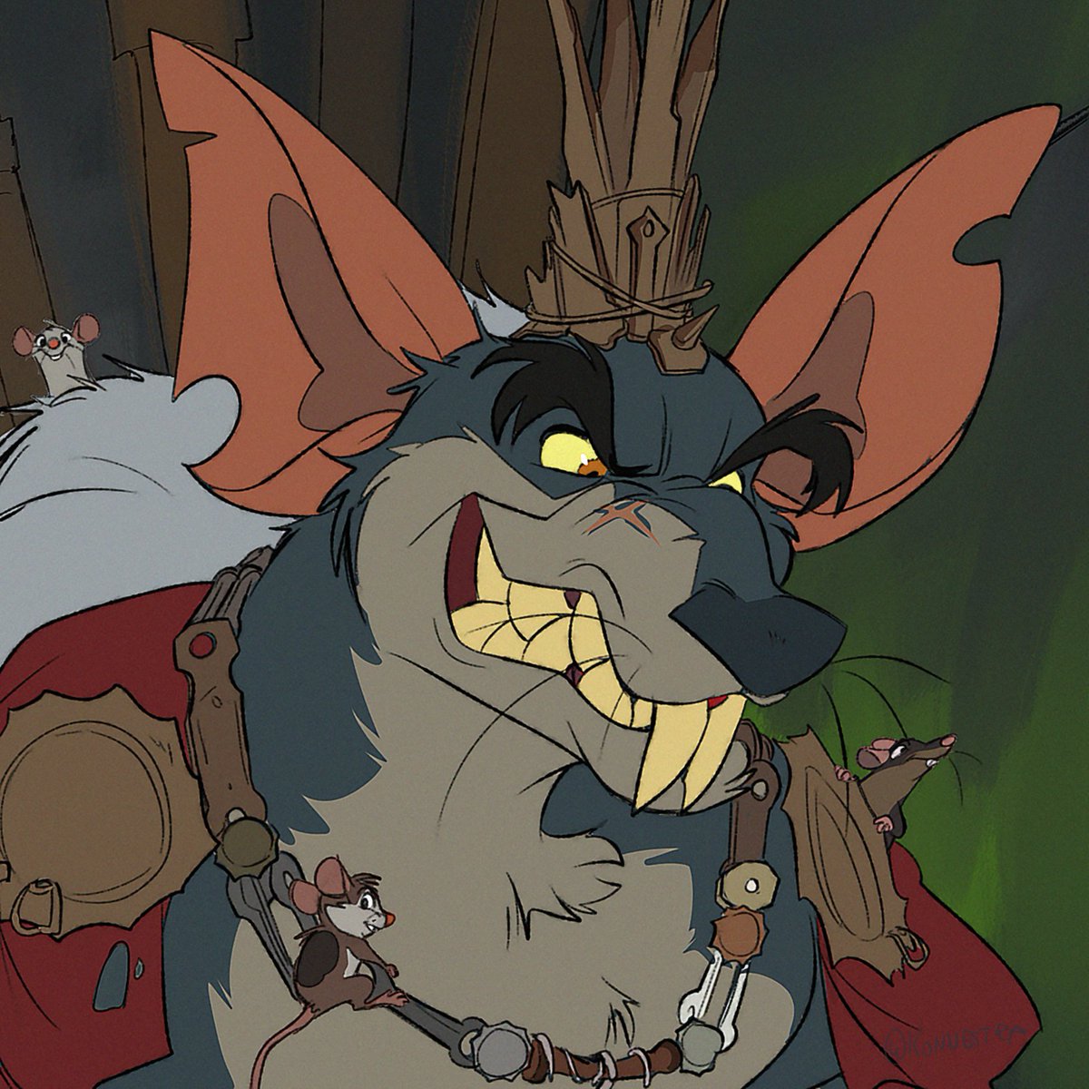 KonnestraSketch's tweet photo. RAT KING #Deadlock #deadlockvalvefanart https://t.co/F7Uk4XwZ6Y