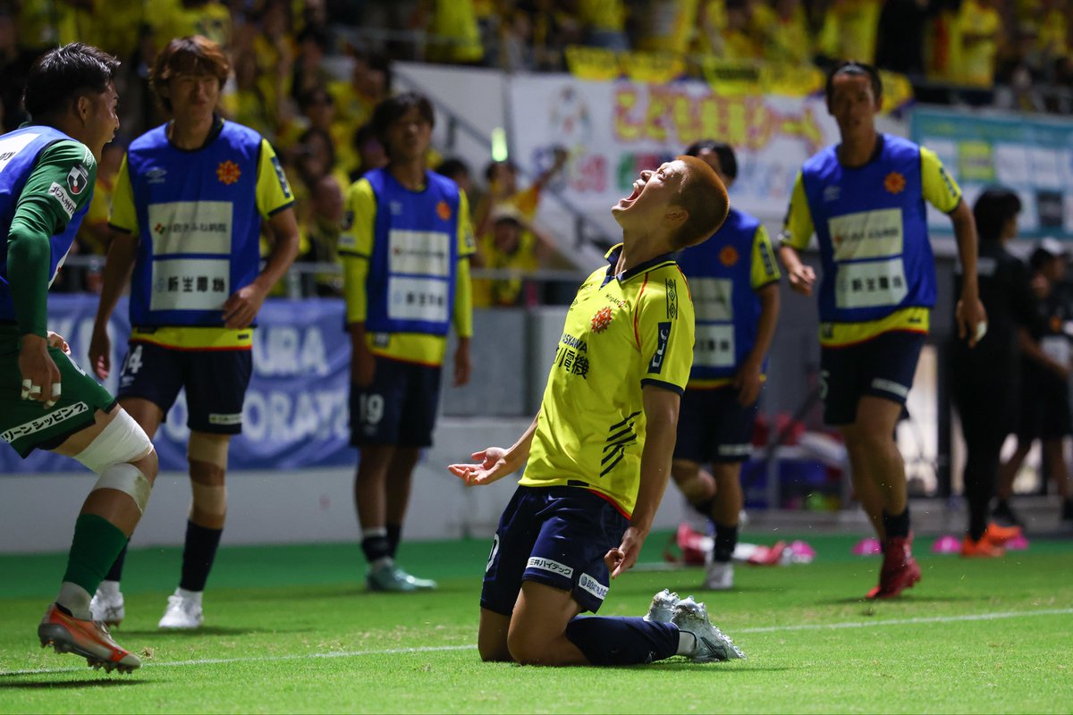 Giravanz_staff's tweet photo. 安さん！！！！

加入後、驚異の3戦連発！⚽️

#ギラヴァンツ北九州 https://t.co/dL3J9jAYXo