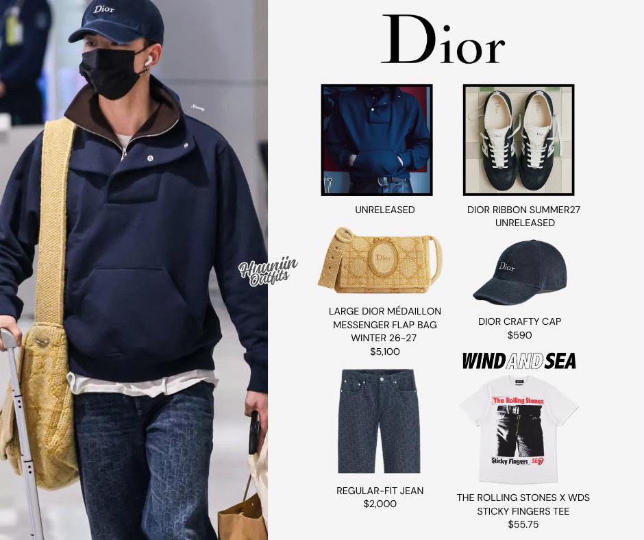 hyunefits's tweet photo. [261003]- HYUNJIN OOTD (Arrival at Seoul Incheon Airport)

HYUNJIN STUNS AT DIOR PFW #DiorSummer27_HYUNJIN https://t.co/Koyfg4W900