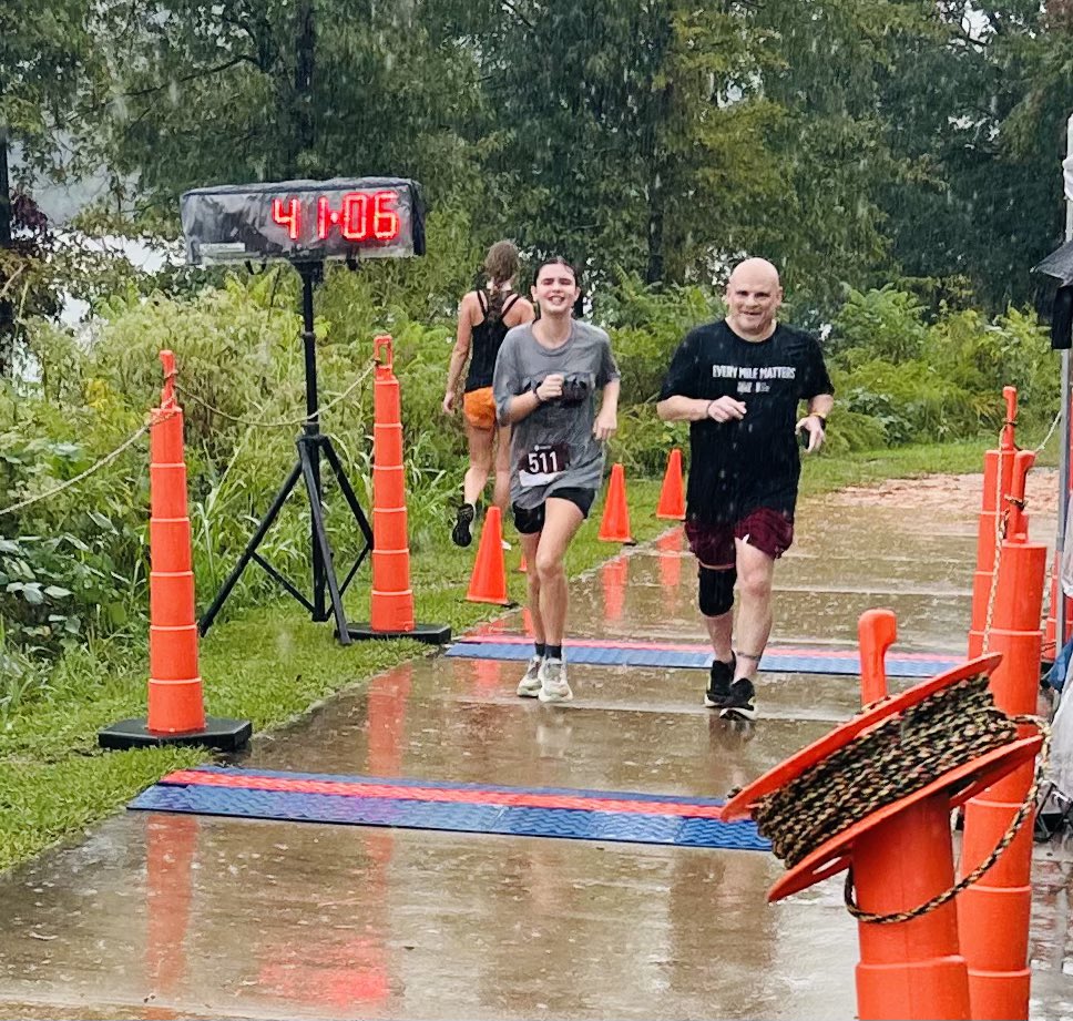milesformike's tweet photo. Lance’s Legacy 5K turned into a bit of a mud run and we had a BLAST.
Loved sharing the miles with my niece and supporting a great cause. I know Lance is smiling down.
#milesformike https://t.co/AnxkyEl5zz