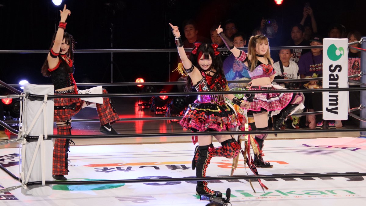 hawkwing30's tweet photo. 2026.10.3 STARDOM in SAKAE 2026 Oct. ～Day2～

#伊藤麻希 選手
#梨杏 選手
#古沢稀杏 選手
#STARDOM https://t.co/9W9xQdqYaL