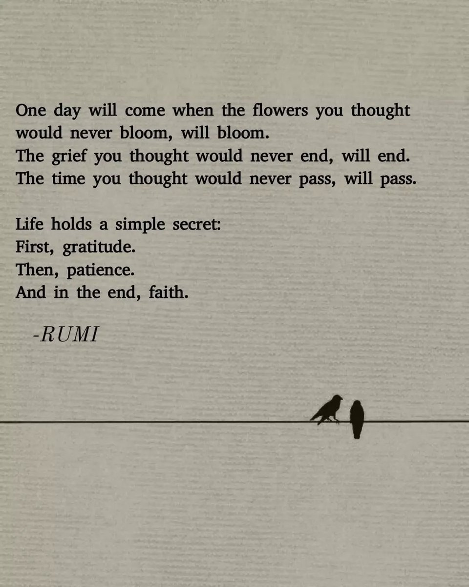 Lovandfear's tweet photo. Rumi, born Jalal al-Din Muhammad Rumi (1207–1273), was a Persian poet, mystic, Islamic scholar, and spiritual teacher whose words have echoed across centuries. Born in Balkh and later settling in Konya, he spent much of his life teaching religion before his transformative encounter with the wandering mystic Shams of Tabriz awakened a profound new dimension in his spiritual life. Through poetry, stories, and teachings, Rumi wrote deeply about divine love, longing, the soul, and the journey of returning to God. His greatest works, including the Masnavi and Divan-e Shams, made him one of the most influential mystical poets in Persian literature, and his message of love and spiritual awakening continues to reach people around the world.