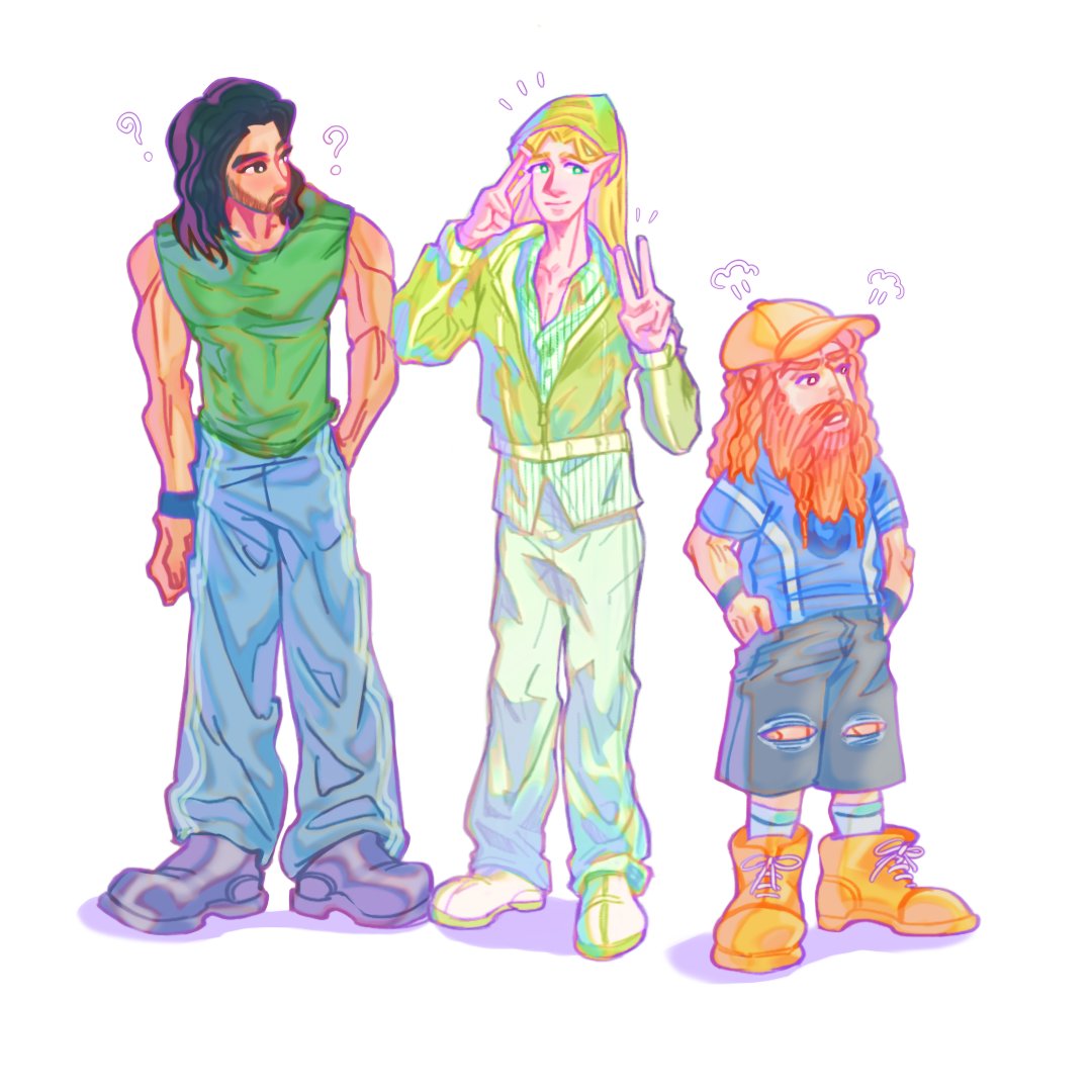katipkamonphan's tweet photo. ลืมลงเป้นชาติ
#LOTR #aragon #legolas #gimli https://t.co/Iv0pXJLpau