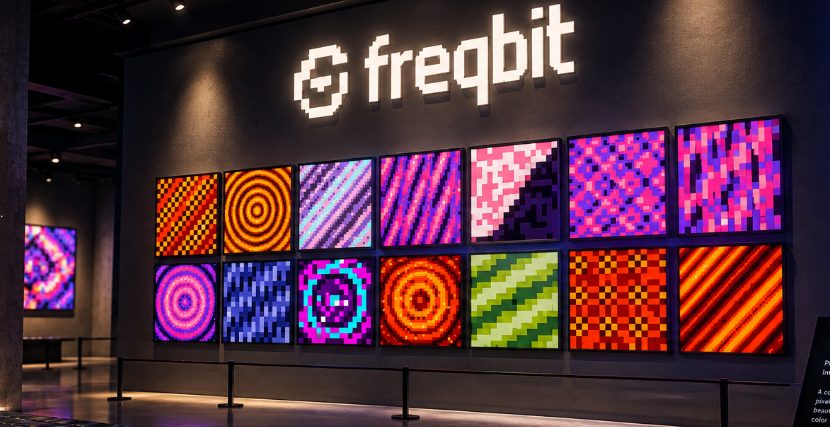 FreqBit's tweet photo. THE SIGNAL IS TRANSMITTING 🔊

Public Stage is live. We are building an ecosystem grounded in transparent signal processing art and community alignment. 

WHY FREQBIT?
• 10,000 animated audio spectrogram artifacts
• On-chain audio-to-pixel matrix representation
• Zero fake hype, raw art, and fixed community pricing

Every single mint directly strengthens the grid. If you appreciate audio-visual art and authentic Web3 culture, join us today.

Mint link:
https://t.co/NXSgcrHukr

Sound is temporary. FreqBit is permanent. 🔊✨