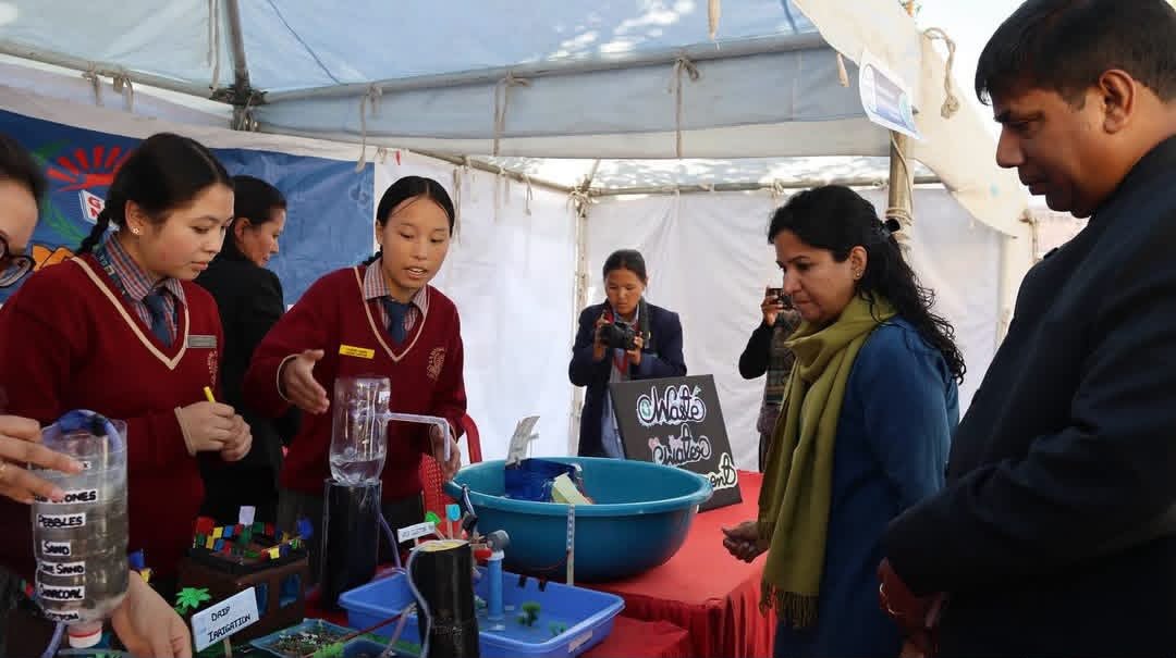LadakhTimes's tweet photo. Skill Expo &amp; Guidance Festival 2026–27 was held at TCV Choglamsar, bringing together students, educators and young innovators to showcase projects and explore emerging fields like AI, animation, VFX, gaming and skill-based careers.

#Ladakh #SkillEducation #SkillExpo #TCV https://t.co/NeyLOXEs4j