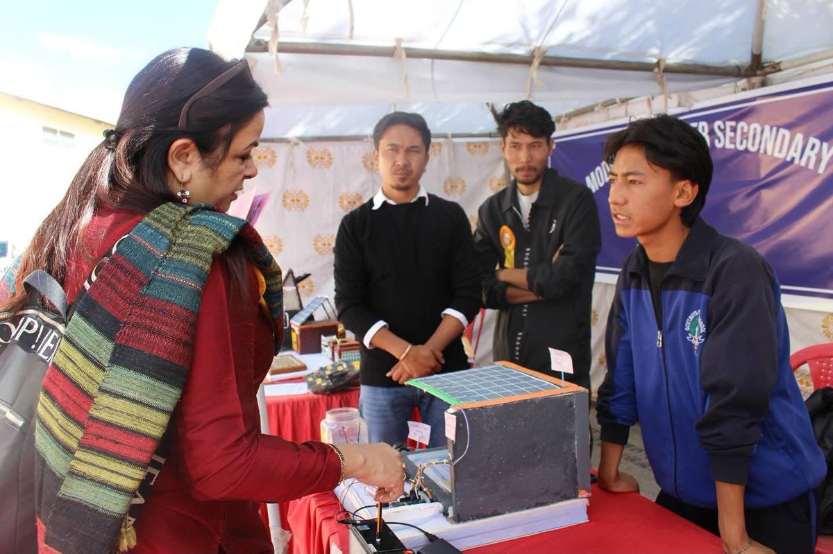 LadakhTimes's tweet photo. Skill Expo &amp; Guidance Festival 2026–27 was held at TCV Choglamsar, bringing together students, educators and young innovators to showcase projects and explore emerging fields like AI, animation, VFX, gaming and skill-based careers.

#Ladakh #SkillEducation #SkillExpo #TCV https://t.co/NeyLOXEs4j