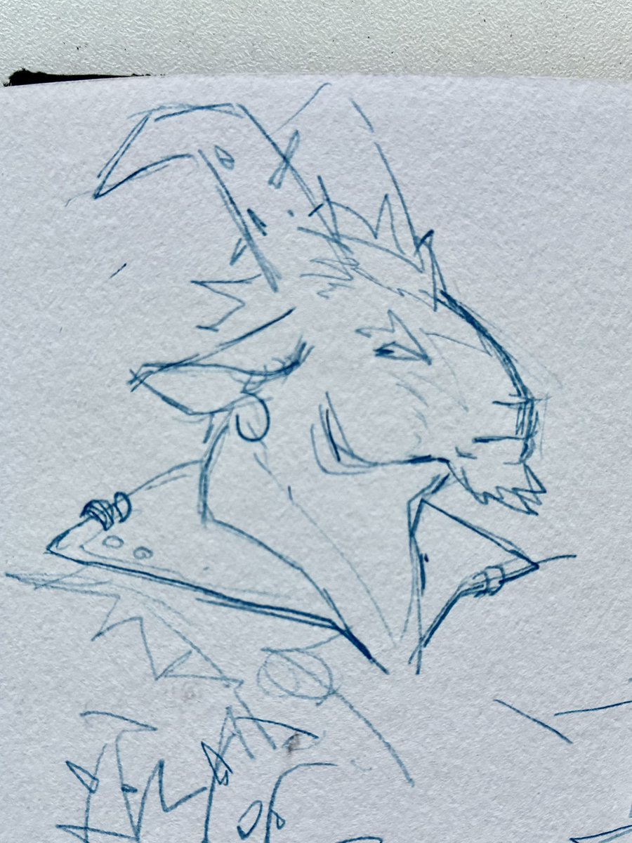 JustGinArt's tweet photo. Billy sketches from memory https://t.co/v6UEYXGF7W