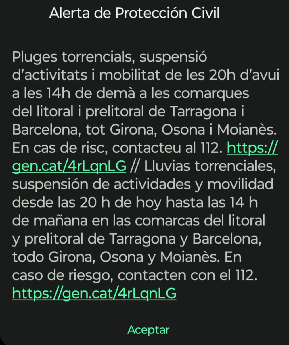 ElMamellot's tweet photo. No sóc expert però veient els models de predicció jo faria cas d'aquesta alerta. Vigileu! https://t.co/swlcBVY9w6