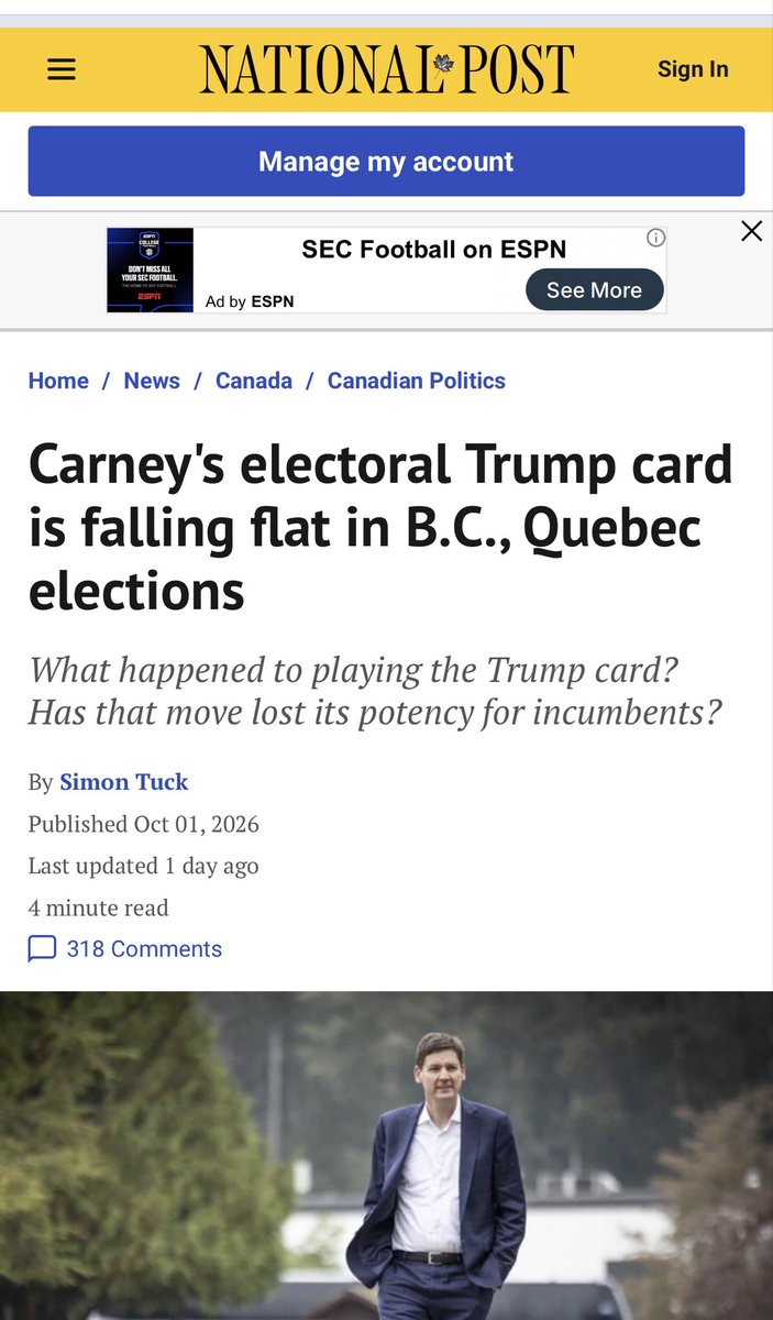 ShaneWenzel's tweet photo. I sure hope it has. I’m tired of TDS dominating the political conversation in this country. At some point, Canadian politics needs to get back to being about Canada. https://t.co/TMVIbKDq3r