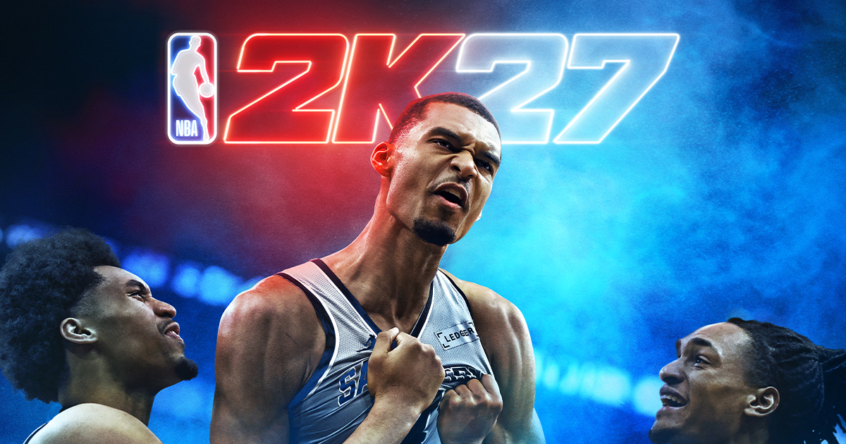 Pixel_Replay's tweet photo. Test – NBA 2K27 : Wemby assure la transition, mais sans éclats https://t.co/09JKfakPyt https://t.co/6HozYilQ2T
