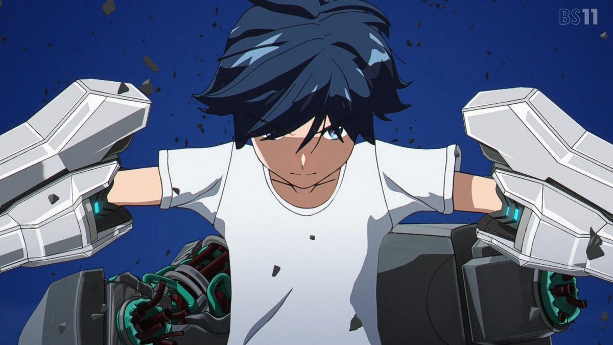 『バーテックスフォース』第1話「エンジン始動」感想｜弟を守る姉と、戦士の血に目覚める弟反応画像16