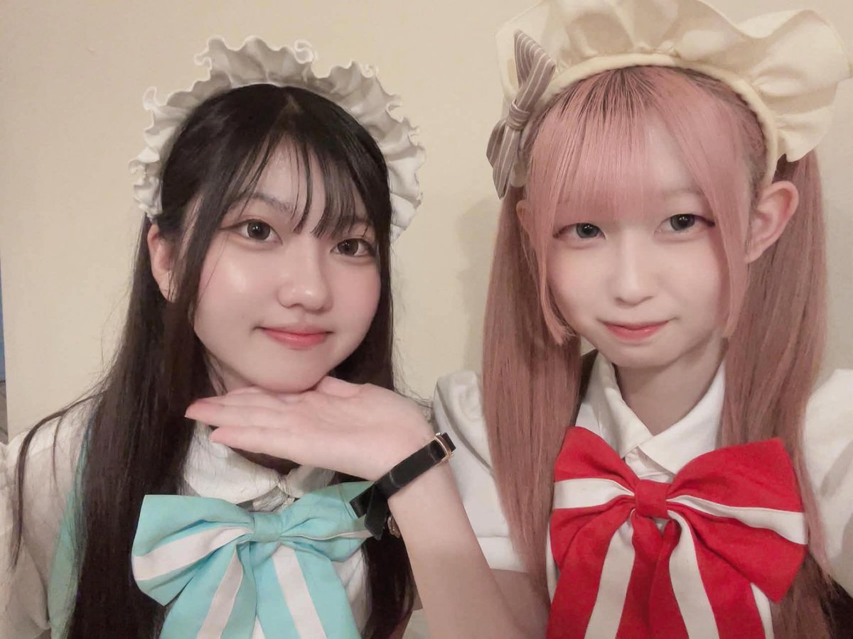 Lulu_Angelmaid's tweet photo. おきゅおわです⸝⋆⸝⋆
今日もたのしかった！！！！
久しぶりの土曜日でいろーんな人に会えて嬉しかったょー😻🎶
初めましてのあまりちゃんと仲良しになれて神⊂( ᴖ ̫ᴖ)⊃⊂(ᴖ ̫ᴖ )⊃ https://t.co/f381vS2Xwu