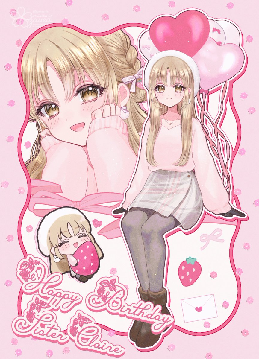 sakuracandy123's tweet photo. クレアさんお誕生日おめでとうございます˖♡🎂
クレアさんにとって素敵な一年になりますように˚𝜗ৎ⋆｡˚ ⋆
#シスター・クレアのお誕生日2026
#描いたよクレアさん https://t.co/QbOjRfcH0Q
