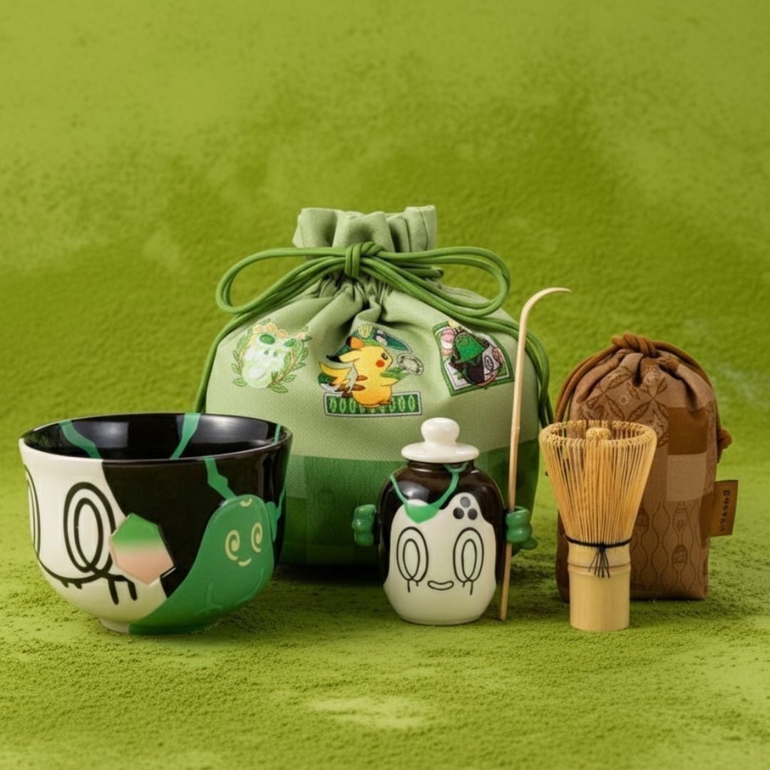 mecchaJP's tweet photo. 👻✨ POV: Poltchageist Invited You to Tea 🍵
Would You Say Yes? 👀💚 

#Pokemon #Poltchageist #Matcha #Cute https://t.co/UJpsclhOnt