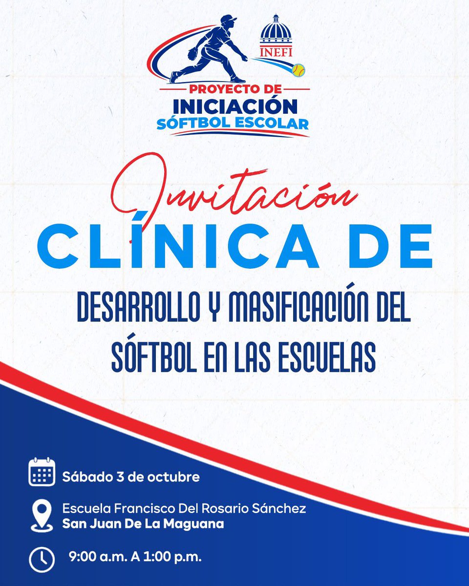 ARenLosDeportes's tweet photo. Ojo con eso! 

Objetivo: Captar talento de nuestras escuelas. Buscar lanzadoras en especial y niñas con capacidad para este deporte. Formar profesores y especializarlos. Arrancamos hoy en SJM donde remozamos un espacio dentro de una escuela que hoy es un play apto! Más detalles. https://t.co/OYPSnLASM8