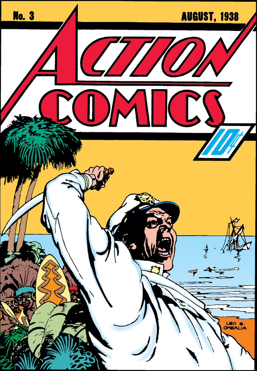 RobMessick's tweet photo. Action Comics 3
Inside this comic is the 3rd appearance of Superman, but what more exciting than a marooned cruise captain! It takes a while to realize Superman's importance.
@DCComics @DCOfficial @Superman
#LeoEOMealia #DCComics #ActionComics
@JamesGunn @ActionComics https://t.co/2Ds5VBbF72