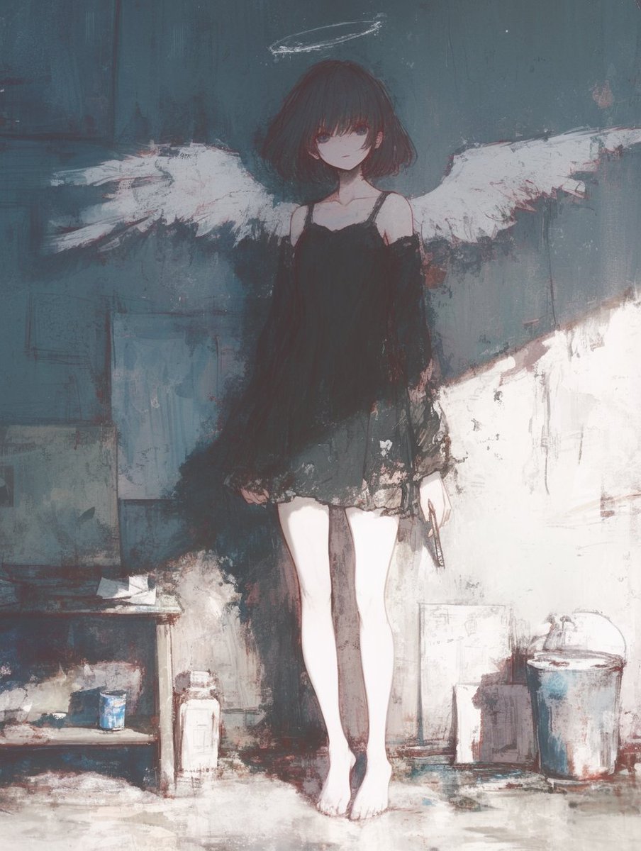 cyan_eggplant's tweet photo. 天使の日 https://t.co/pIgiiK2MIy