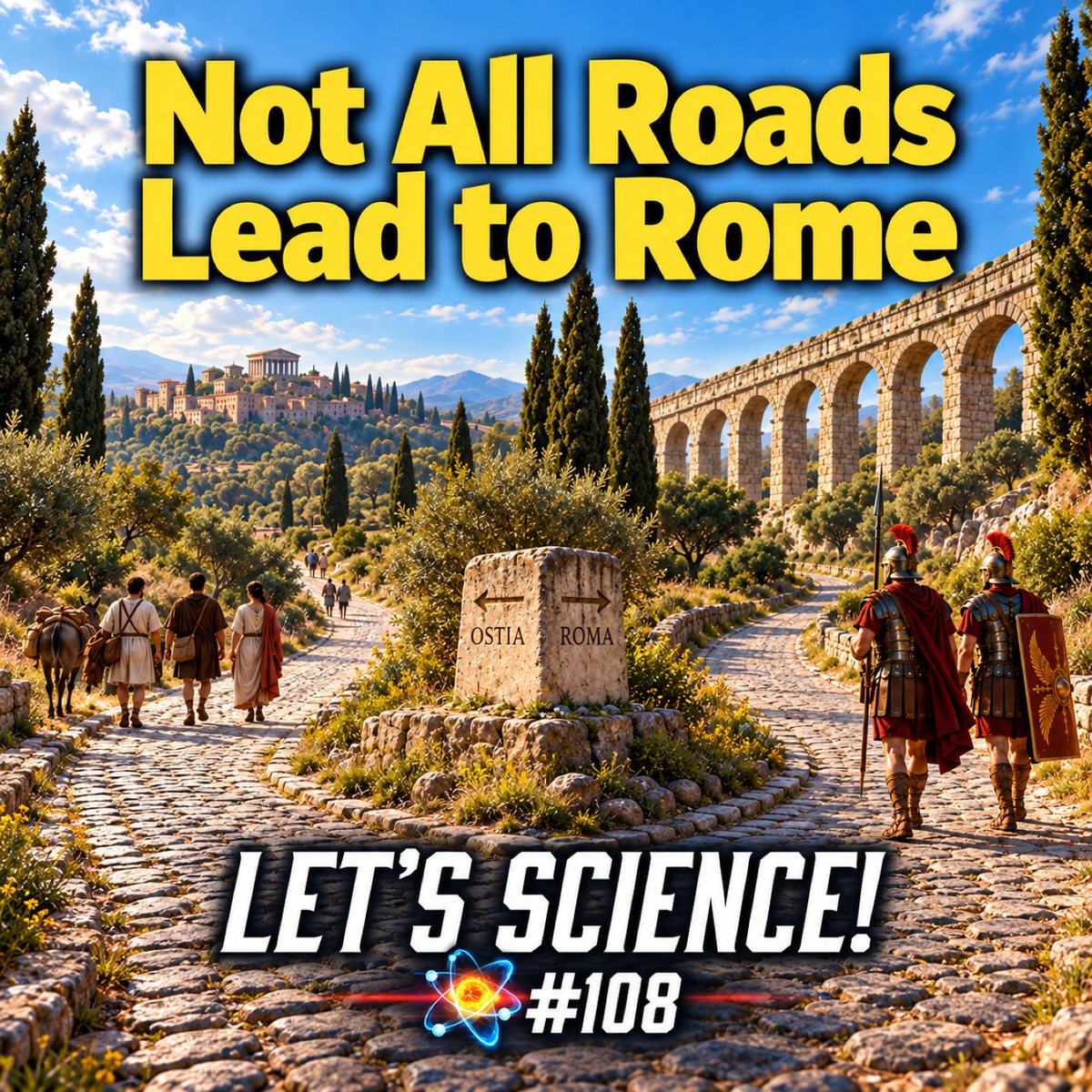 sqpn's tweet photo. "All roads lead to Rome" is one of history's best sayings. A new study of nearly 300,000 km of Roman roads says it's also wrong. #RomanEmpire #Archaeology #Science
With @lindsay_sant_.
Not All Roads Lead to Rome - Let's Science!: https://t.co/BBY5ql26xM https://t.co/hwHbUz6d7e