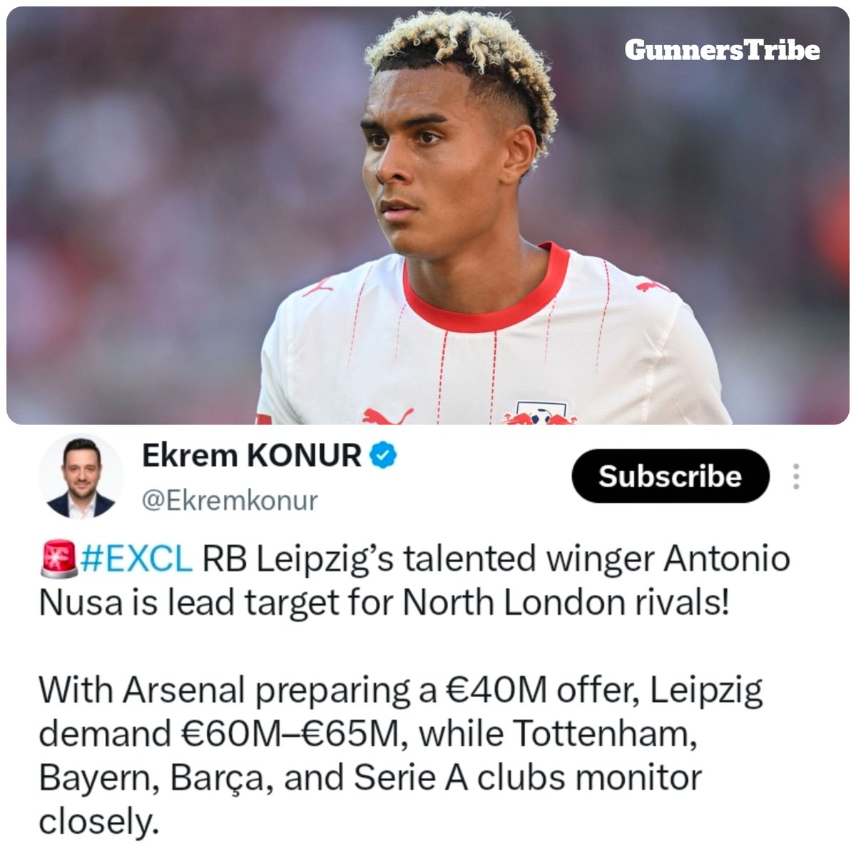 adeotun's tweet photo. The few times I’ve watched him play, he’s been very impressive. He’s young, can take players on 1v1, has good vision, and can score as well.

He looks like a really decent player. https://t.co/CfTwhThYBv