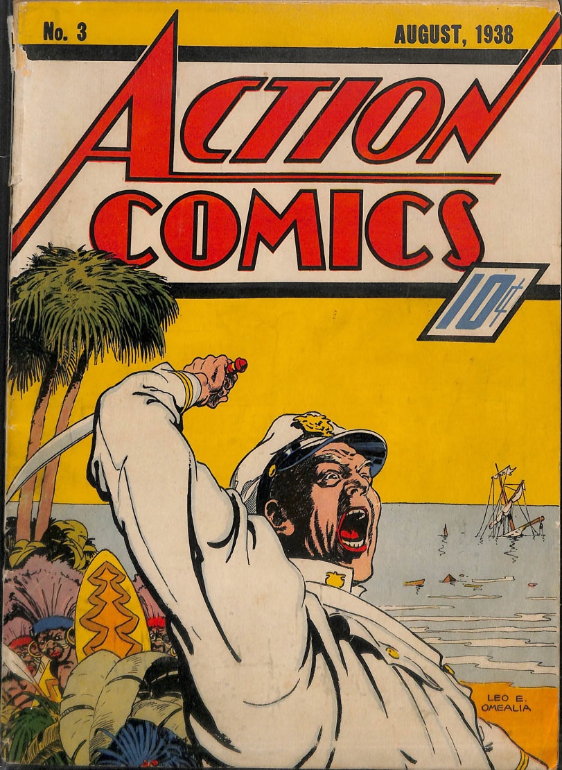 RobMessick's tweet photo. Action Comics 3
Inside this comic is the 3rd appearance of Superman, but what more exciting than a marooned cruise captain! It takes a while to realize Superman's importance.
@DCComics @DCOfficial @Superman
#LeoEOMealia #DCComics #ActionComics
@JamesGunn @ActionComics https://t.co/2Ds5VBbF72