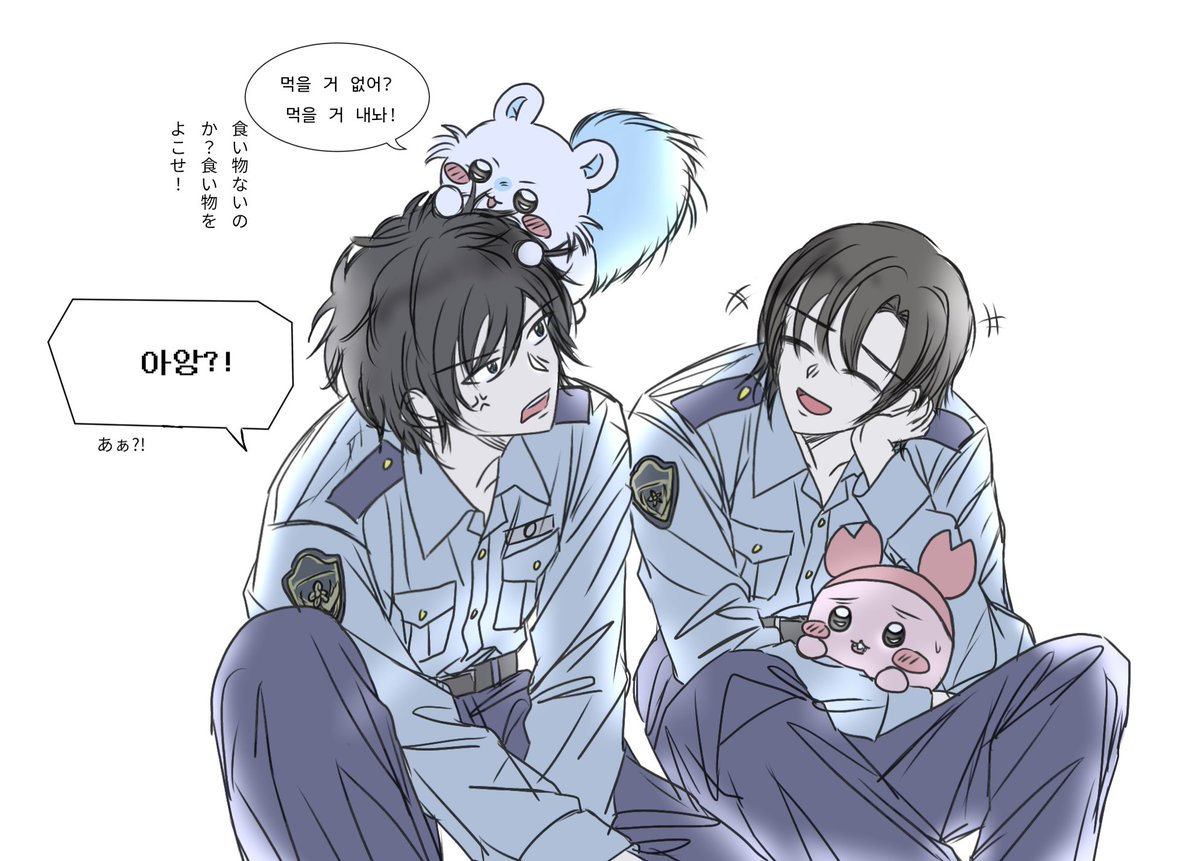 hero_yun07's tweet photo. 萩松 /(타장 주의!⚠️)

조합이 어울려서 그려보았다😊 https://t.co/tdcMF1EmDq