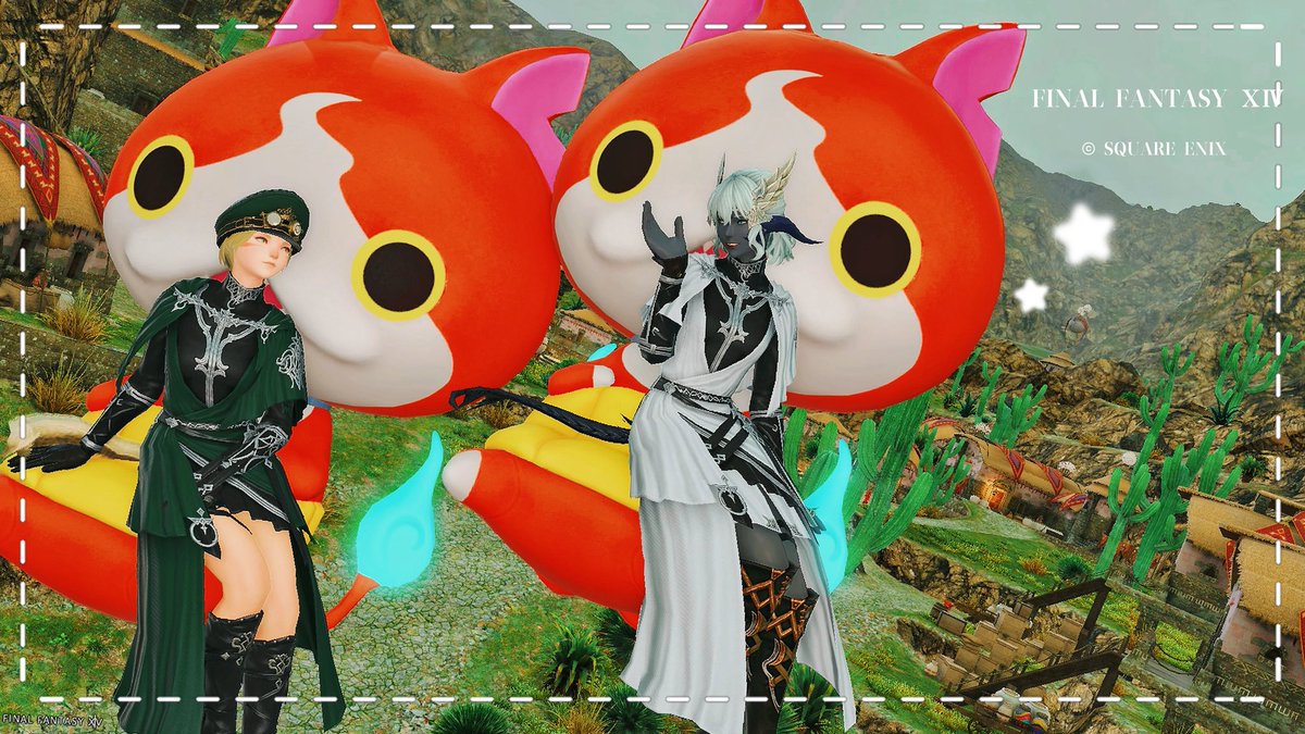 ELIO_W14's tweet photo. ジバニャンマウントまで
コツコツがんばりました〜❤️‍🔥
道のり長かった〜〜👻 #FF14SS https://t.co/973ooaXR6k