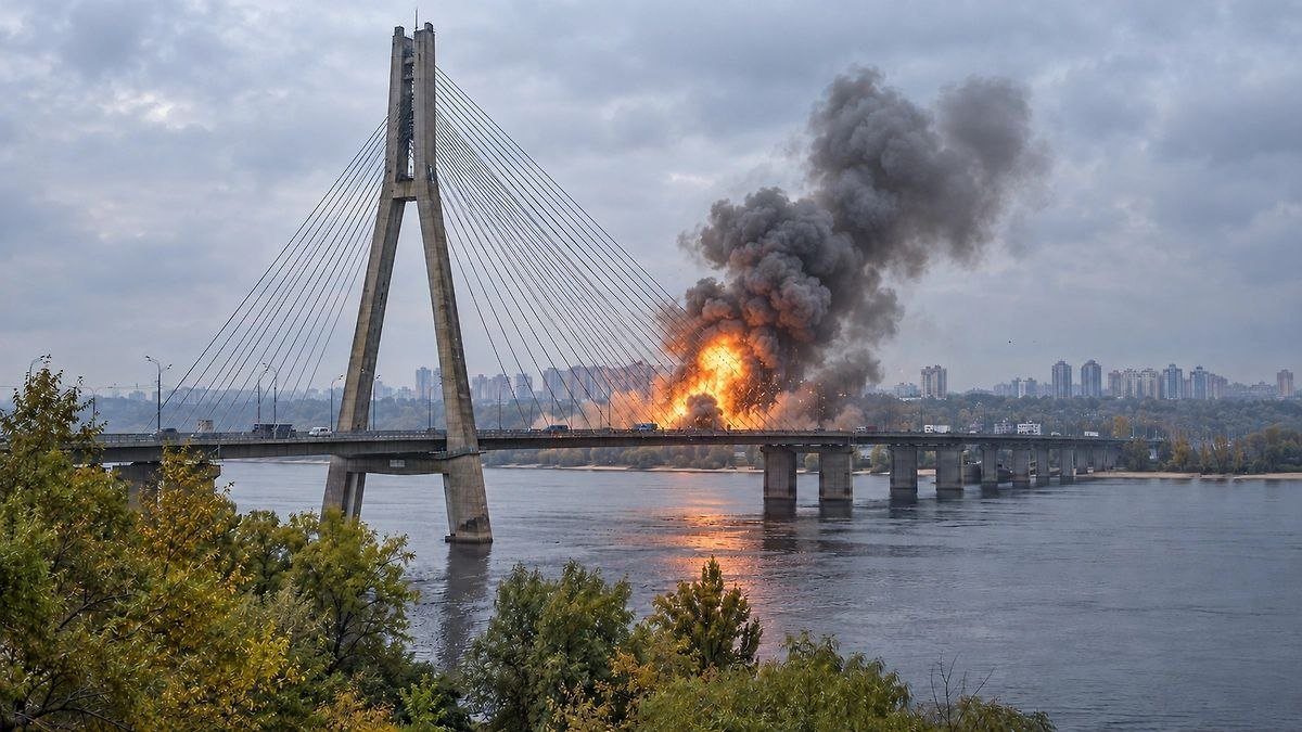 magyarloe's tweet photo. ❗️🔥 La fermeture des ponts sur le Dniepr tournerait au cauchemar logistique pour Kiev et toute l'Ukraine, selon le New York Times

▫️Il est difficile de détruire les ponts par des frappes russes. Ce sont des ouvrages en béton imposants ; pour les abattre, il faudrait les frapper à de nombreuses reprises.

▫️Toutefois, des attaques pourraient fragiliser les structures porteuses et contraindre les autorités à fermer les ponts pour une durée indéterminée afin d'éviter tout risque d'effondrement. Cela perturberait gravement la vie à Kiev et dans toute l'Ukraine, écrit le NYT.

▫️Les ponts enjambant le Dniepr — fleuve qui traverse le pays du nord au sud et le coupe en deux — sont empruntés pour le transport de denrées et d'équipements.

▫️En cas de fermeture de ces ponts, les itinéraires alternatifs seraient extrêmement limités.

▫️Au nord de Kiev, un seul pont routier traverse le fleuve. Au sud, le plus proche se trouve à environ 140 km, soit deux heures et demie de route. D'autres ponts existent plus en aval, mais les emprunter impliquerait un long détour ; par ailleurs, leur proximité avec le front sud les rend encore plus vulnérables aux attaques russes.