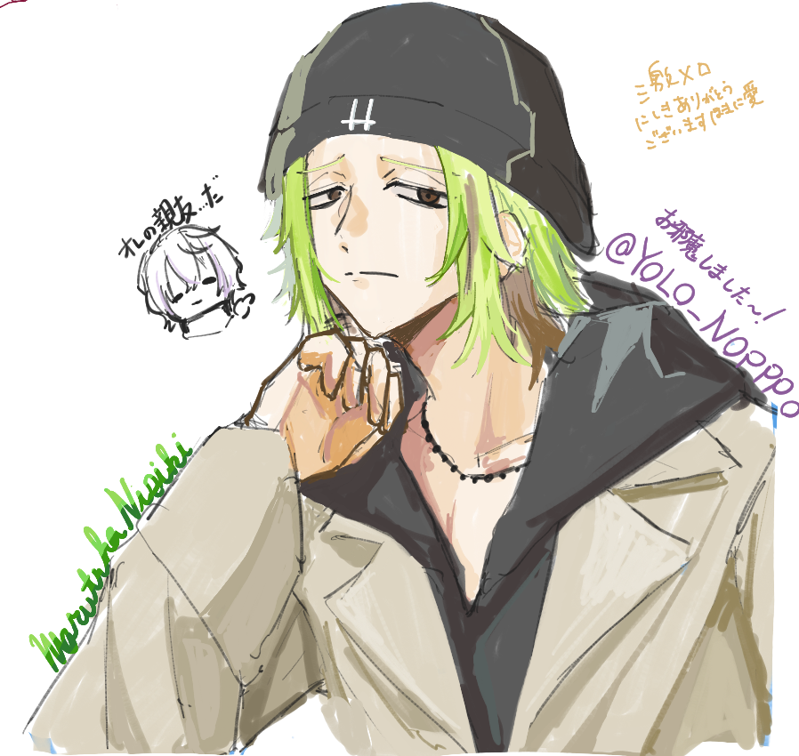 YOLO_NOPPPO's tweet photo. 久しぶりの絵チャでしたぁ！
弐式丸塚の啓蒙でつ https://t.co/aALspTUqGd