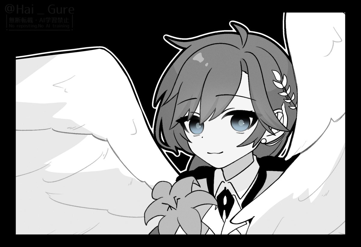 Hai_Gure's tweet photo. 🪽の日

#かな絵 https://t.co/ZgqrTqHI09