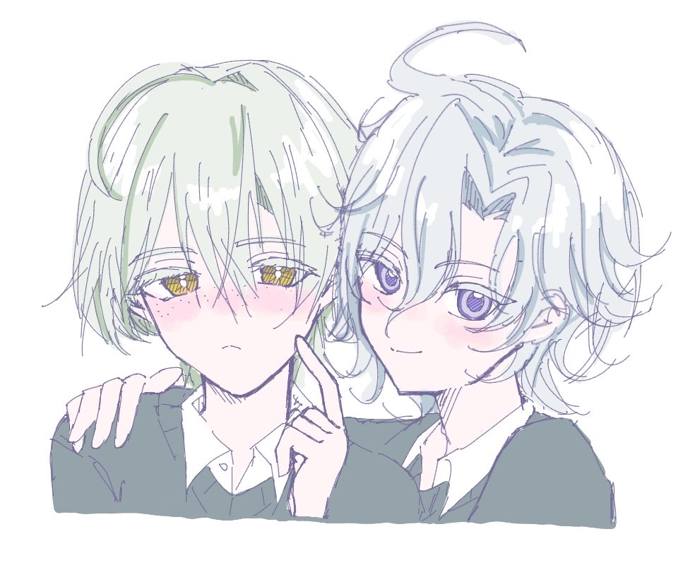 tasotaso0508's tweet photo. 🪬🐾 #Mitya  #Alyosha  #mityosha https://t.co/B5EuYwHAW7