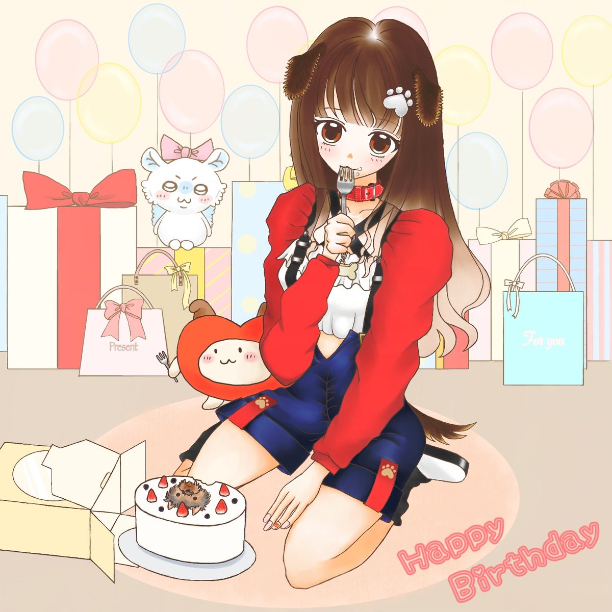 ki2730295463982's tweet photo. お誕生日おめでとうございます🎉
笑顔いっぱいの1年になりますように☺️

#遠吠きゃん生誕祭2026 #きゃんすけっち https://t.co/km9X2oIucc