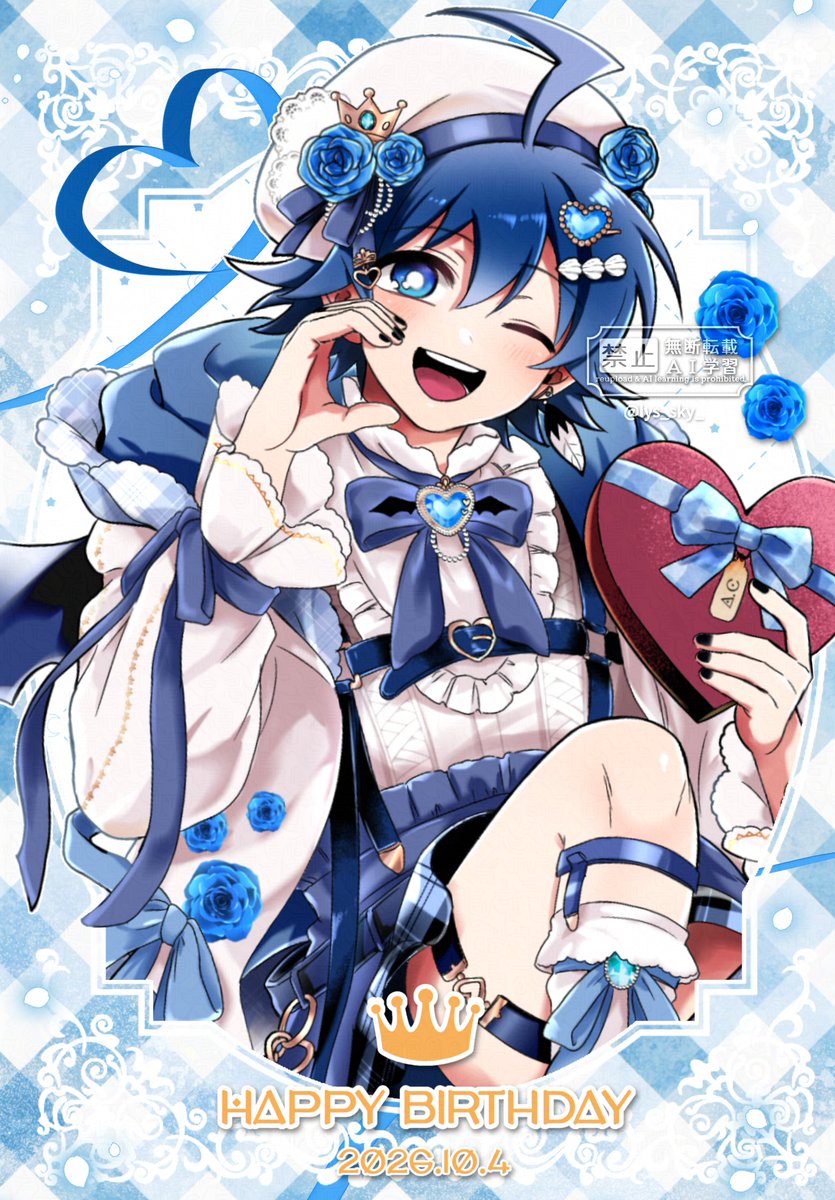 lys_sky_'s tweet photo. #鈴木入間生誕祭2026
大好きハウェーヤー︎🩵💙🩵
優しい君に沢山の幸せが訪れますように……！！ https://t.co/B0UDLu5P7K
