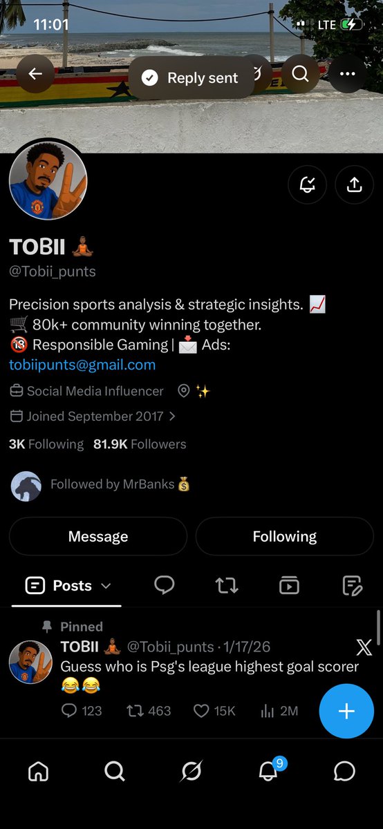 sonofthe7th's tweet photo. @Tobii_punts 7015245810. OPay

If at all make me sef win something today. 🙏 https://t.co/Q8sZekqRqE