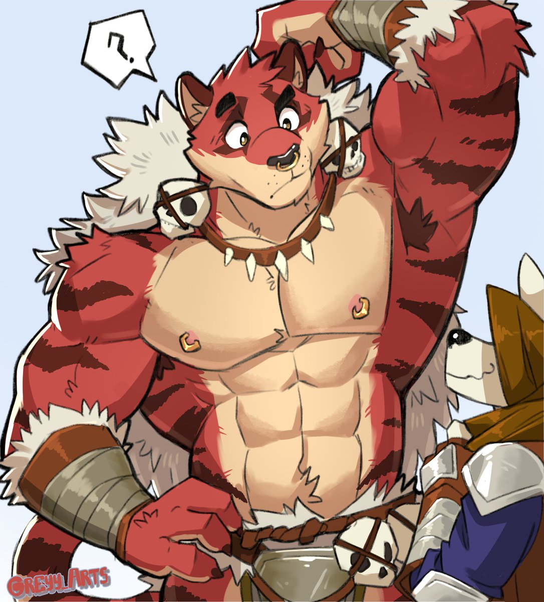 greyy_arts's tweet photo. raise my arms?🐯

for: @/nimratu in bsky🦋 https://t.co/LwU8H1zocn