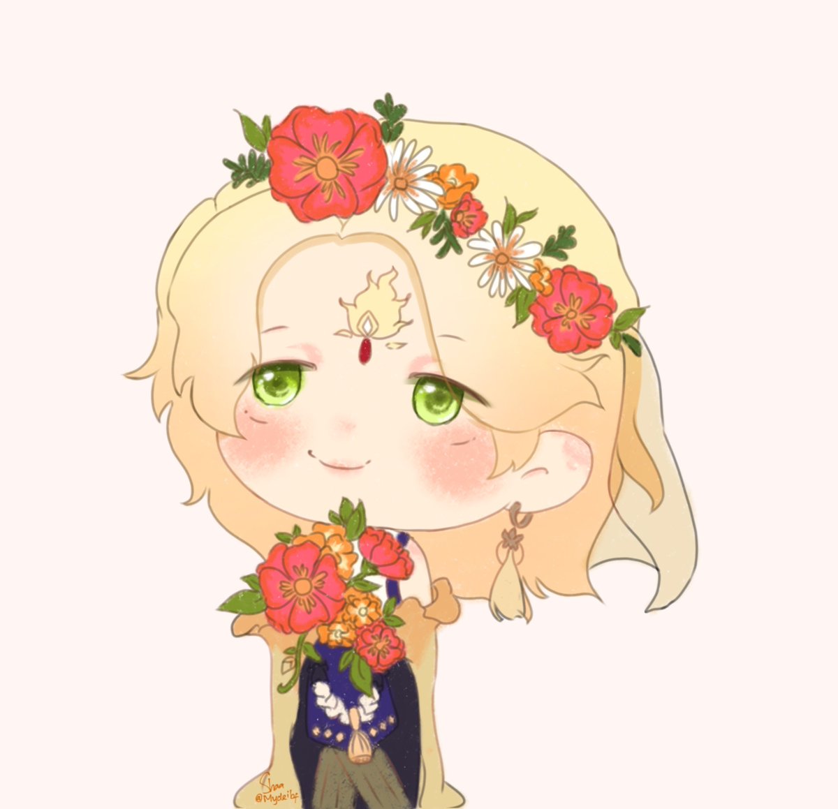 mydeisbf's tweet photo. Day 2 : Bloom
Asura’s bride is here 🥰
Matanya aneh bgt but yaudah lah ya wkwk

#Onmyoji #Onmyojitober2026 #Taishakuten https://t.co/TFxsm0CNe4