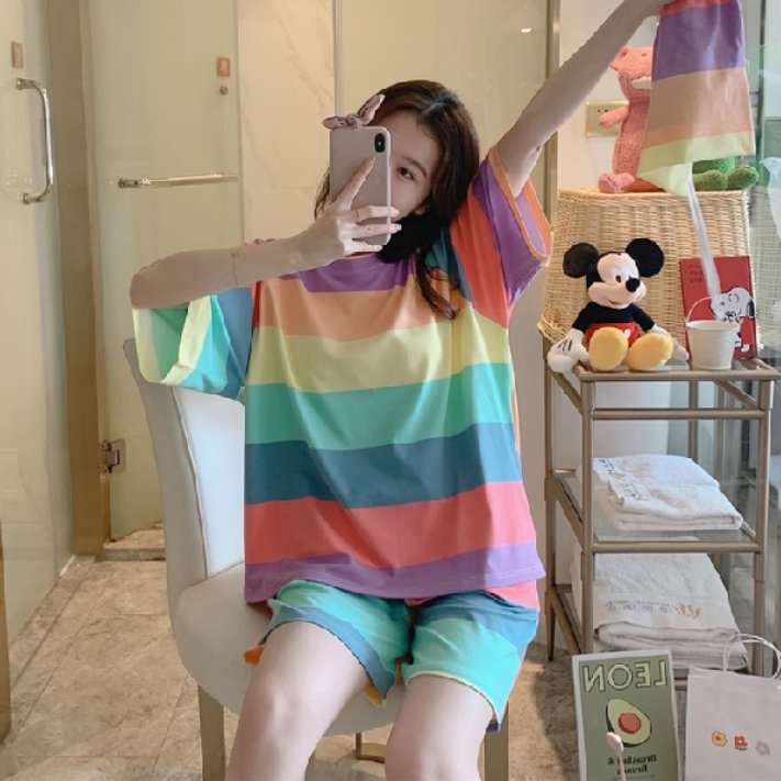 haniiisaurus's tweet photo. one set baju tidurnya kakak. bahan milk shreds (adem) dan poliester https://t.co/7FFv1ptOba