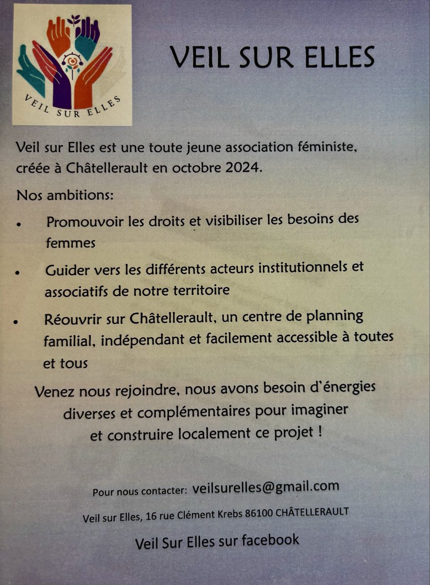 Helenebidard's tweet photo. À chatellerault dans la Vienne avec L.Questiaux et Manu Piet
pour présenter et défendre la loi intégrale contre les violences.
Les mobilisations continuent avec la coalition contre toutes les violences sexuelles faites aux enfants et aux femmes dont la plus grave la prostitution. https://t.co/xxOgt12Mmq