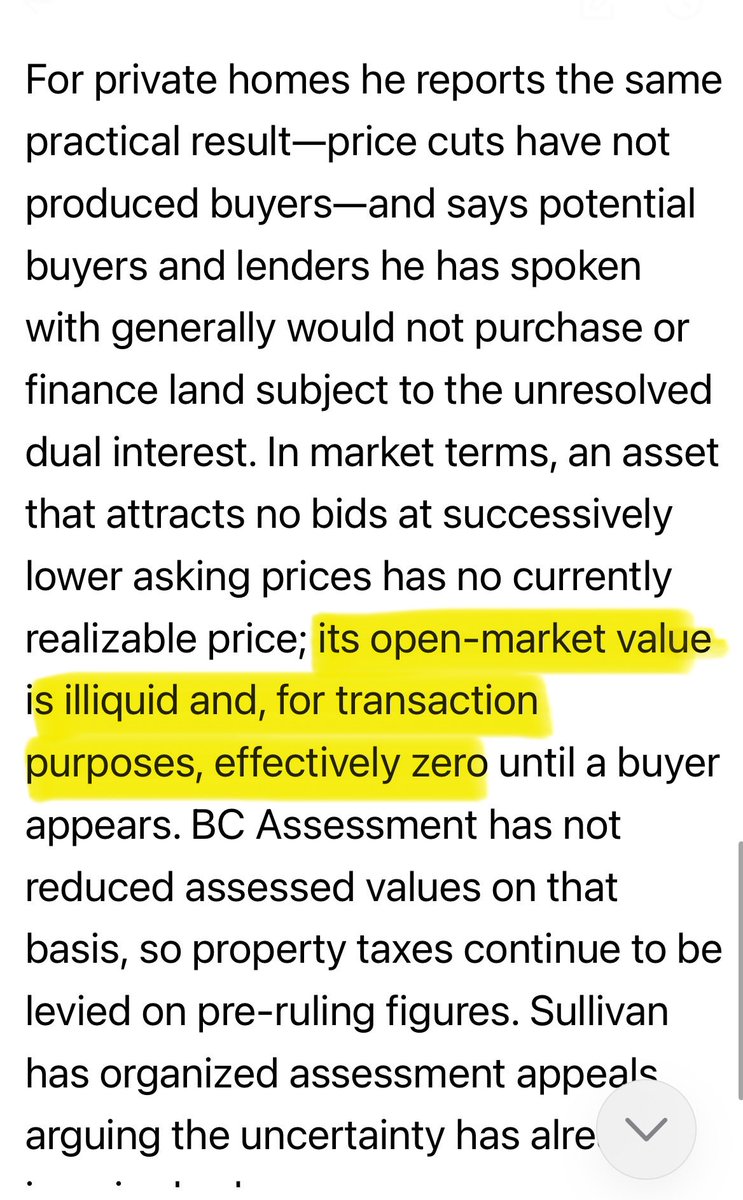 JimMcMurtry01's tweet photo. Value of homes in area of Richmond awarded to Cowichan band is effectively “zero.” https://t.co/Yg2wz6YwyW